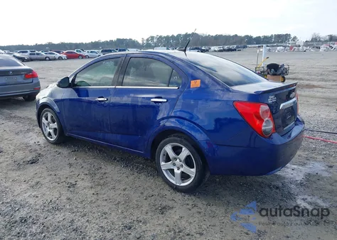 2013 Chevrolet Sonic Ltz Auto from USA, damaged, VIN 1G1JE5SH2D4236517